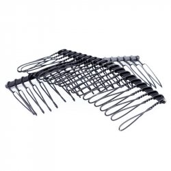 Iron Hair Comb, Black color, 38 mm x 73 mm
