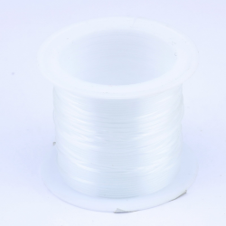 Nylon Wire, Clear, Thickness: 0.4 mm, Roll: 45 metres