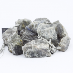 Gemstone Beads, Natural Labradorite Nuggets, 17~38 mm x 16~30 mm