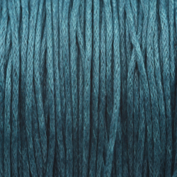 Vaskota kokvilnas aukla, zilganzaļā krāsā, Diametrs: 1.0 mm