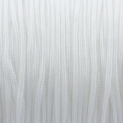 Neilona aukla, baltā krāsā, Diametrs: 1.0 mm