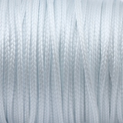 Vaskota poliestera aukla, baltā krāsā, Diametrs: 1.0 mm