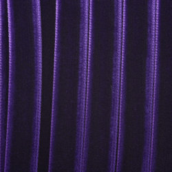 Velvet Ribbon, Indigo, Width: 10 mm