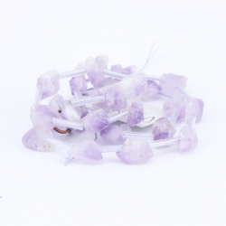 Gemstone Beads, Natural Amethyst, 6~13mm x 5~16mm x 6~13mm