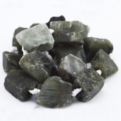 Gemstone Beads, Natural Labradorite, 17~20 mm x 18~20 mm x 11~13 mm