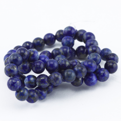 Gemstone Beads, Natural Lapis Lazuli, 6 mm