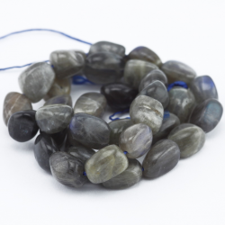 Gemstone Beads, Natural Labradorite, 6~12 mm x 5~8 mm x 3~8 mm