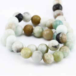 Gemstone Beads, Natural Amazonite, 10 mm
