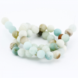Gemstone Beads, Natural Amazonite, 8 mm