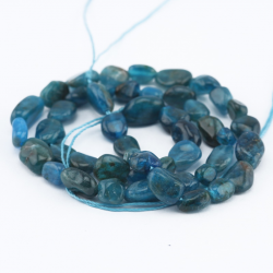 Gemstone Beads, Natural Apatite, 5~12 mm x 5~8 mm x 3~5.5 mm