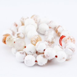 Gemstone Beads, Natural Dragon Veins Fire Agate, 10 mm