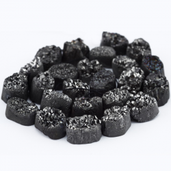 Gemstone Beads, Natural Druzy Quartz, 13~29 mm x 10~23 mm x 10~20 mm