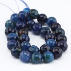 Gemstone Beads, Natural Agate, 12 mm