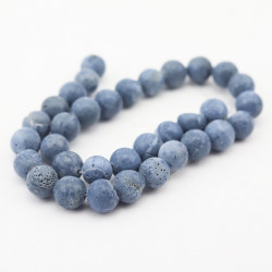 Coral Beads, Natural Blue...