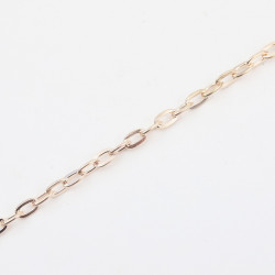 Iron Cable Chain, Rose Gold...